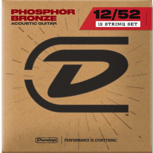 Dunlop DAP1252J Phosphor Bronze Medium 012/052 12-Corde
