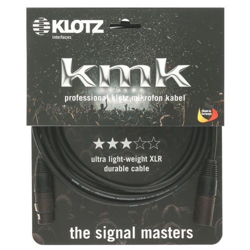Klotz M1FM1 Cable microfono, negro