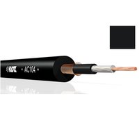 Klotz AC104SW Cable instrumento por metro - Negro