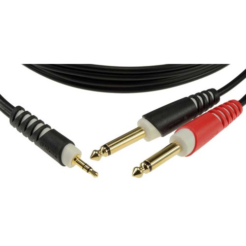 Cable Klotz Y-Cable Mini Jack - 2x Jack AY5