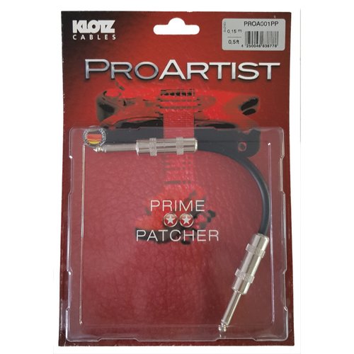 Klotz PROA001PP Pro Artist Cble Patch 0.1m