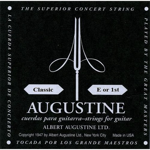 Augustine Nylon Single Strings Black