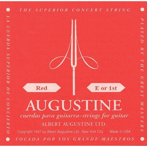 Augustine Klassik Einzelsaiten Rot
