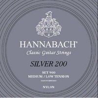 Hannabach Silver 200 Medium/Low Tension Single Strings