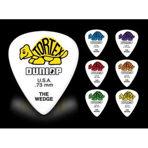 Dunlop Tortex Wedge 0.73mm guitar picks
