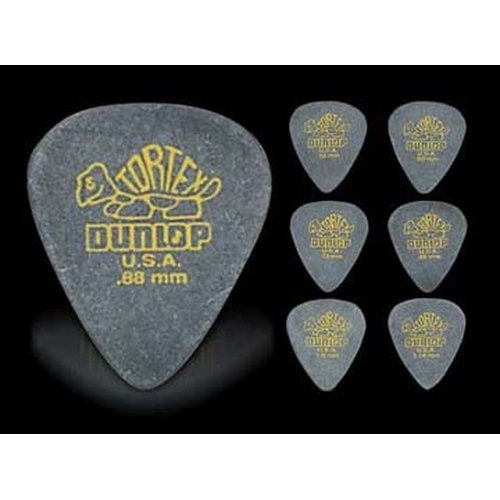 Dunlop Tortex Pitch Black Standard 0.60mm guitar picks