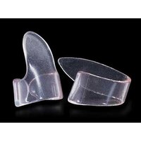 Dunlop Clear Plastic plettri da dito Medium