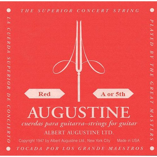 Augustine Classic Corde singole, rosso A5