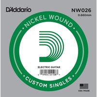 DAddario EXL Single Strings Wound NW026