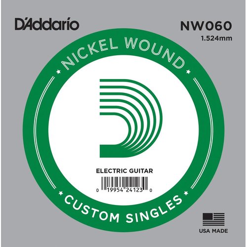 DAddario EXL Single Strings Wound NW060