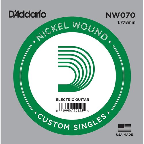 DAddario EXL Single Strings Wound NW070
