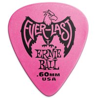 Ernie Ball Everlast Picks, 12-Pack  0,60mm Pink