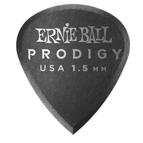 Ernie Ball Prodigy Black Mini Picks, 6-Pack