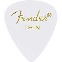 Fender 351 Plektren Weiss Thin