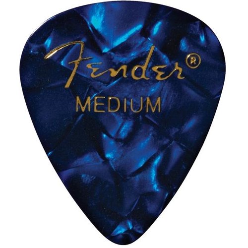 Fender 351 Premium Picks Blue Moto Medium
