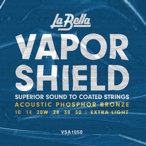 LaBella VSA1050 Vapor Shield Saiten fr Westerngitarre 010/050