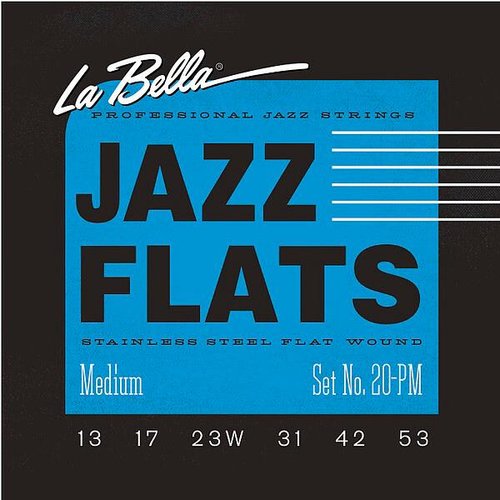 LaBella 20PM Jazz Flats &ndash; Medium 13-53