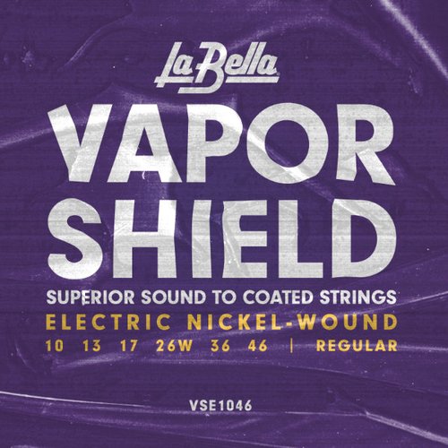 LaBella VSE1046 Vapor Shield Electric Guitar Strings &ndash; Regular 10-46