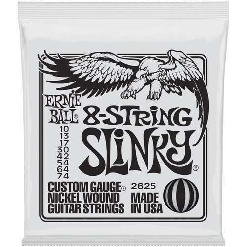 Ernie Ball EB2625 Slinky 8-String 10-74
