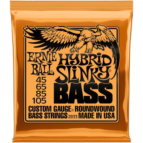 Ernie Ball EB2833 Hybrid Slinky Corde per basso 45-105