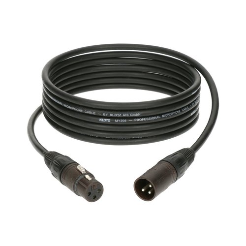 Klotz M1FM1 Microphone Cable, black 1 meter