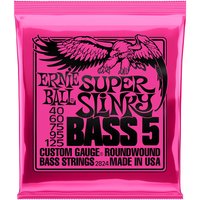 Ernie Ball EB2824 Super Slinky Bajo 5-Cuerdas 40-125