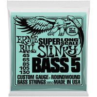 Ernie Ball EB2850 Super Long Scale Bass 5 cordes 045/130