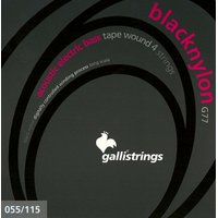 Galli G-77-4 Black Nylon Acoustic Bass
