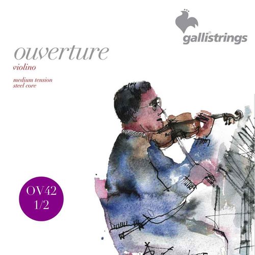 Galli OV42 Overture Violin Saiten 1/2