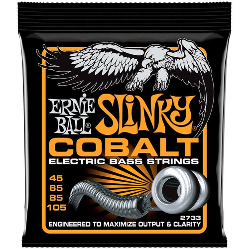 Ernie Ball EB2733 Hybrid Slinky Cobalt 45-105 Cuerdas de bajo
