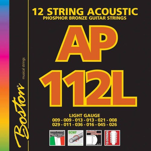 Boston AP-112-L Phosphor Bronze Light 09/45 12-String