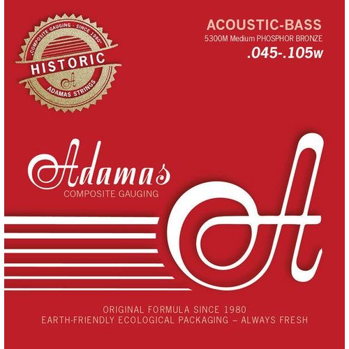 Adamas 5300M Phosphor Bronze 045/105 Akustik Bass