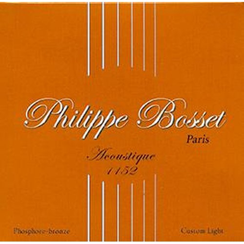 Philippe Bosset Phosphor Bronze Custom Light 011/052 fr Westerngitarre