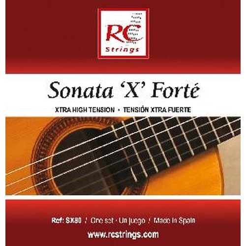 RC Strings SX80 Sonata X Fort Xtra HT fr Konzertgitarre