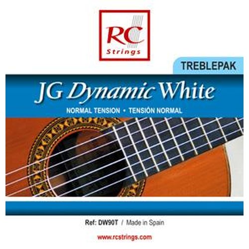 RC Strings DW90T JG Dynamic White Treblepack NT fr Konzertgitarre