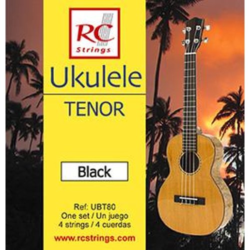 RC Strings UBT80 Tenor black for Ukulele