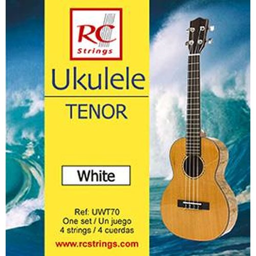RC Strings UWT70 Tenor white for Ukulele
