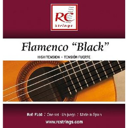 RC Strings FL60 Flamenco Black fr Konzertgitarre