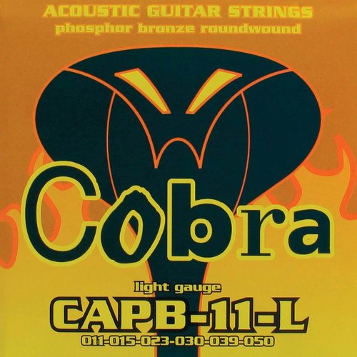 Cobra CAPB-11-L Phosphor Bronze 011/050 for acoustic guitar
