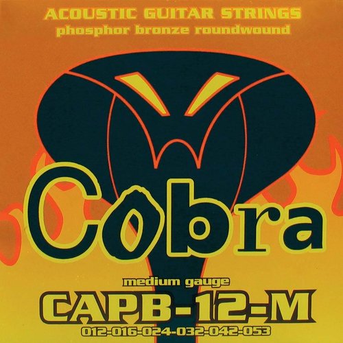 Cobra CAPB-12-M Phosphor Bronze 012/053 Acoustic Guitar Strings
