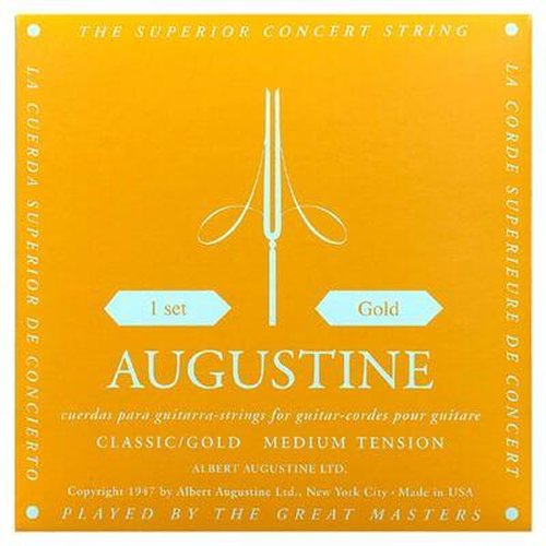 Augustine classic Cuerdas de guitarra clsica, gold