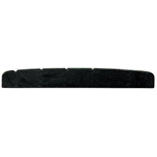 Graphite saddle for electric guitar notched 42.0 x 5.0 x 3.5 mm