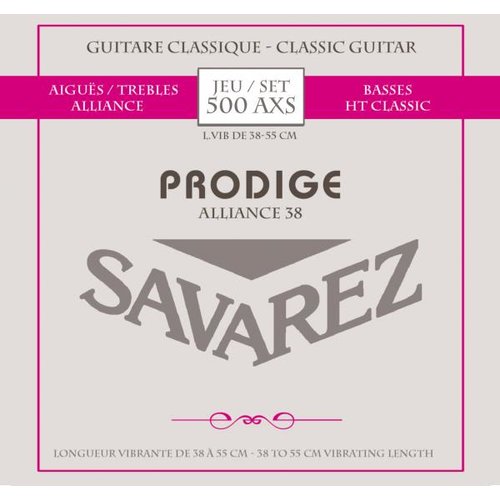Savarez 500AXS Prodige Alliance for 1/8 & 1/2 Childrens Guitar
