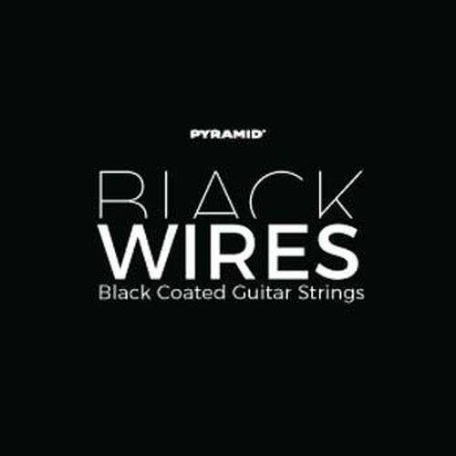 Pyramid Black Wires cordes au dtail guitare lectrique 009