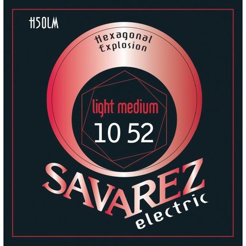Savarez H50ML Hexagonal Explosion 010/052 Electric Guitar Strings