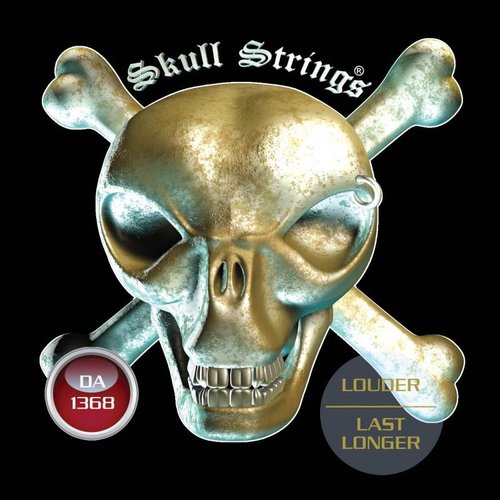 Skull Strings Drop A Stainless Steel 013/068 E-Gitarrensaiten