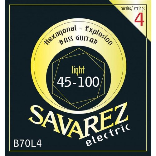 Savarez B70L4 Hexagonal Explosion 045/100 Electric bass strings