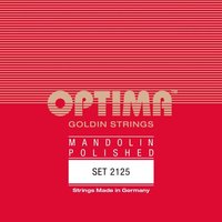 Optima 2125 Mandolin Strings Goldin polished 8-string