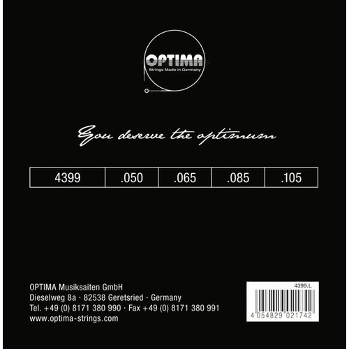 Optima 4399 Chrome Bass Medium 050/105