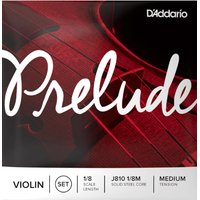 DAddario J810 1/8M Prelude violin string set medium tension